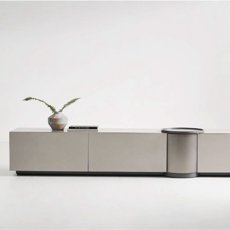 Grey TV Cabinet Indoor Living room Furniture Bedroom Luxury Custom Furniture