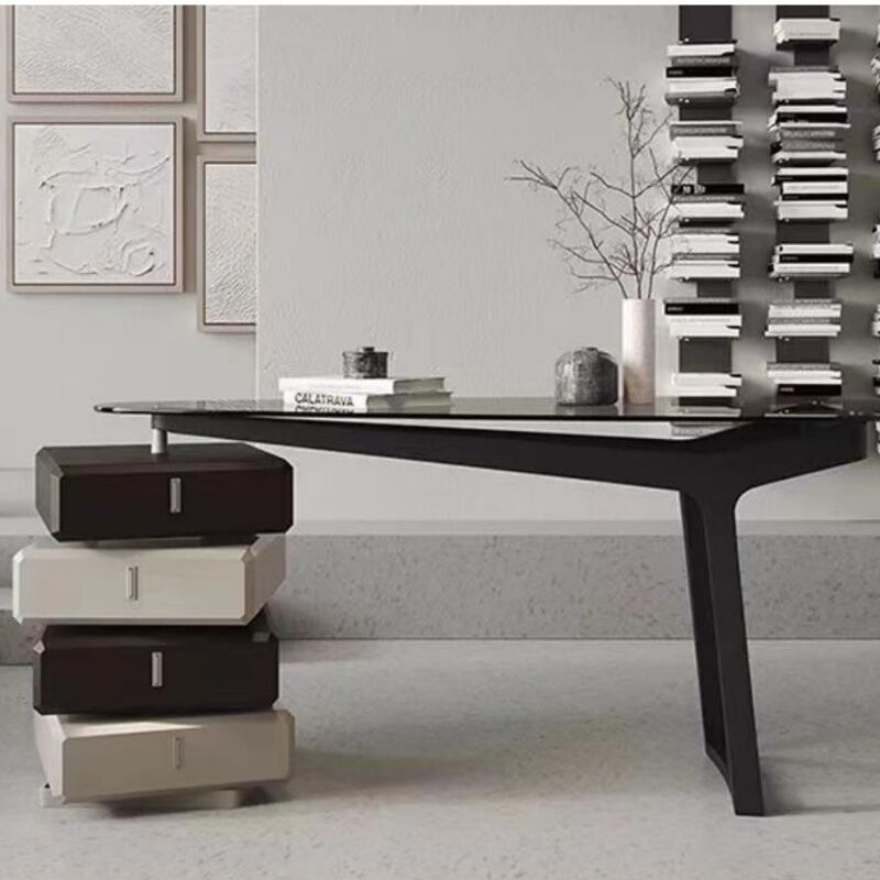 Modern design sense office desk, indoor living room, bedroom, study desk furniture